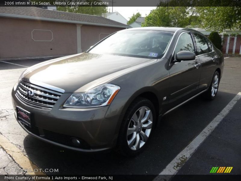 Umbria Gray Metallic / Graphite 2006 Infiniti M 35x Sedan