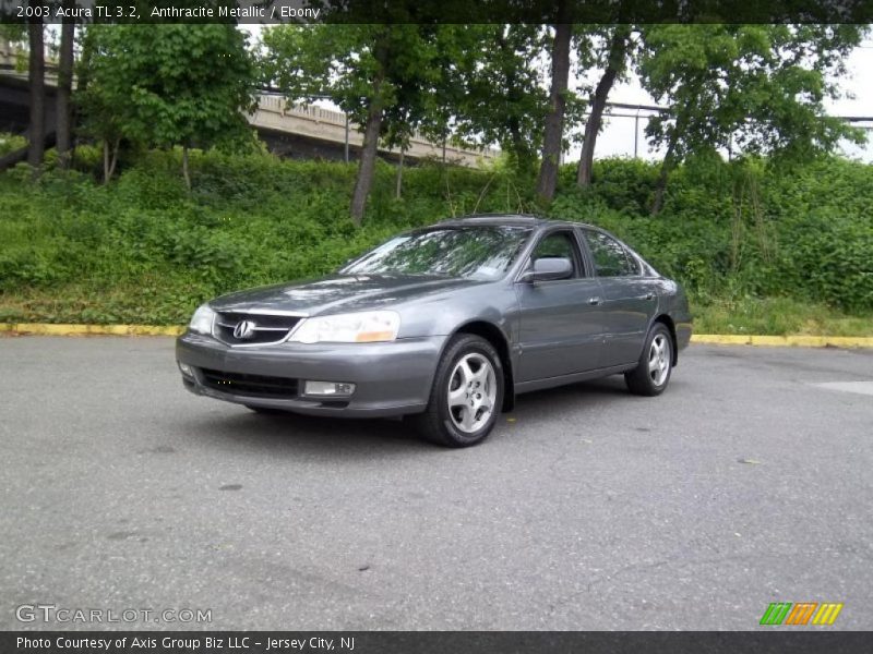 Anthracite Metallic / Ebony 2003 Acura TL 3.2