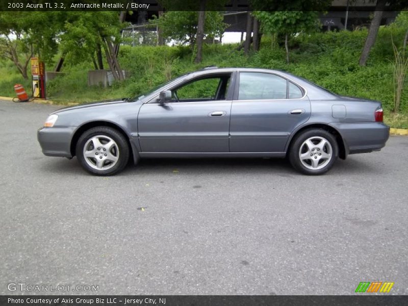 Anthracite Metallic / Ebony 2003 Acura TL 3.2