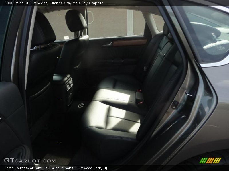 Umbria Gray Metallic / Graphite 2006 Infiniti M 35x Sedan