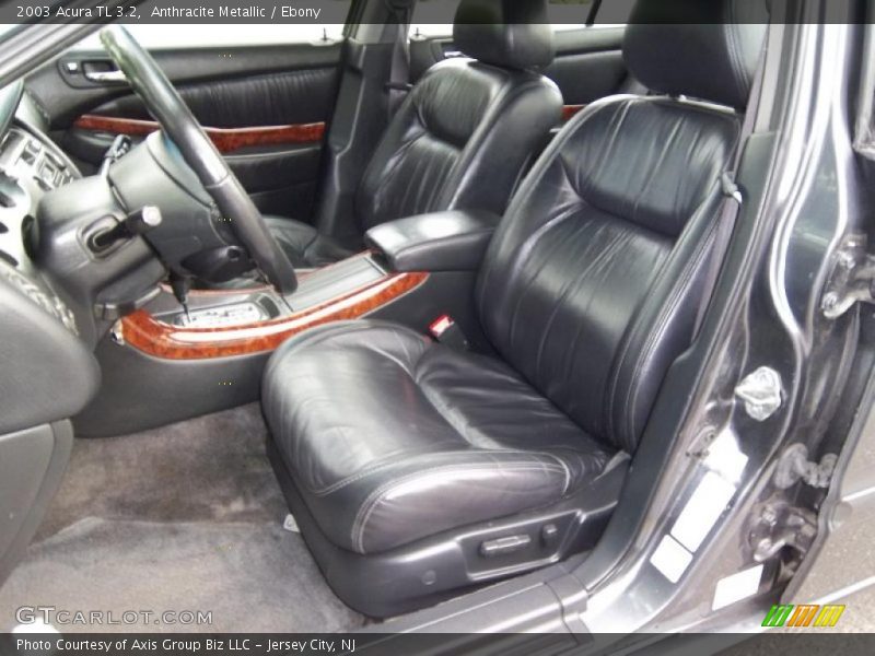 Anthracite Metallic / Ebony 2003 Acura TL 3.2