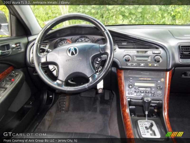 Anthracite Metallic / Ebony 2003 Acura TL 3.2