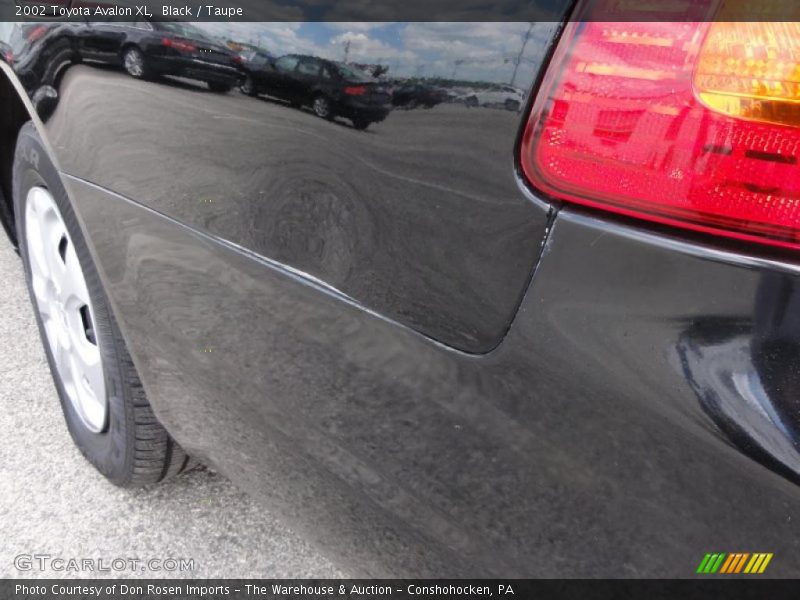 Black / Taupe 2002 Toyota Avalon XL
