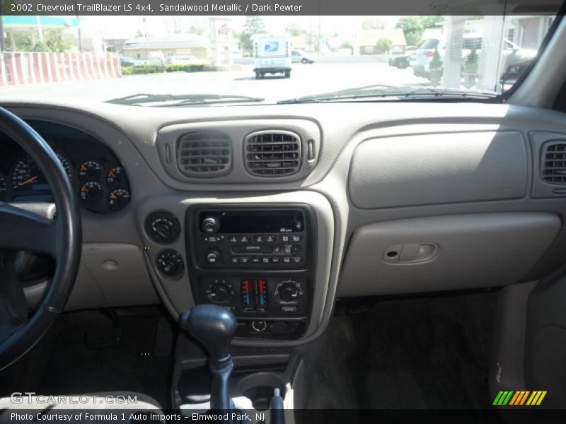 Sandalwood Metallic / Dark Pewter 2002 Chevrolet TrailBlazer LS 4x4