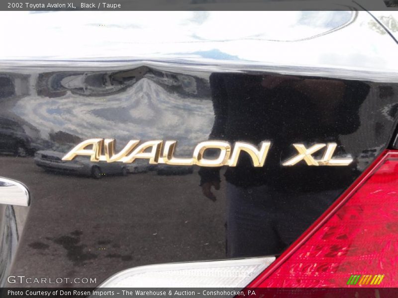 Black / Taupe 2002 Toyota Avalon XL
