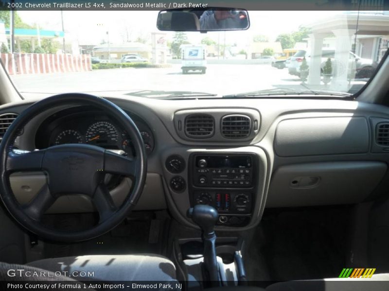 Sandalwood Metallic / Dark Pewter 2002 Chevrolet TrailBlazer LS 4x4