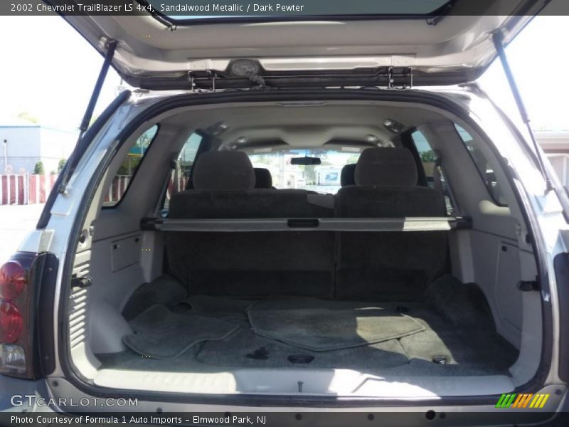 Sandalwood Metallic / Dark Pewter 2002 Chevrolet TrailBlazer LS 4x4