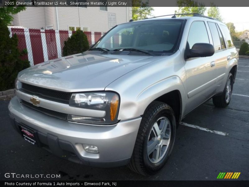 Silverstone Metallic / Light Gray 2005 Chevrolet TrailBlazer LS 4x4
