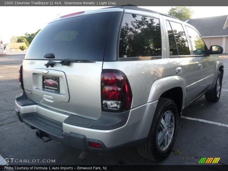 Silverstone Metallic / Light Gray 2005 Chevrolet TrailBlazer LS 4x4