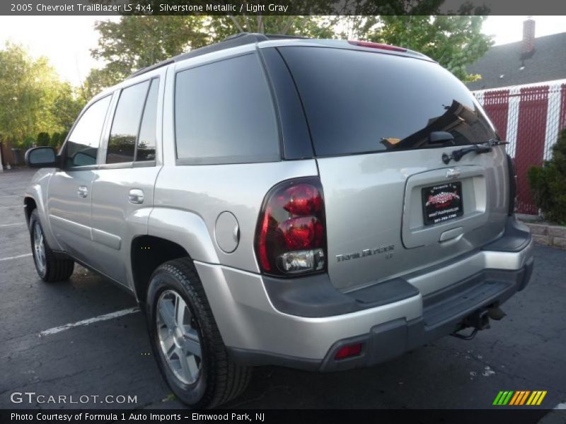 Silverstone Metallic / Light Gray 2005 Chevrolet TrailBlazer LS 4x4