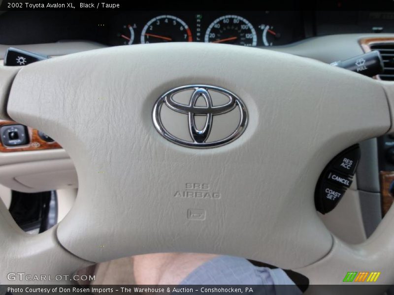 Black / Taupe 2002 Toyota Avalon XL