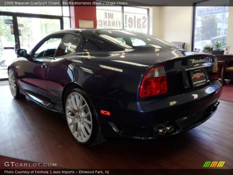Blu Mediterraneo (Blue) / Grigio Chiaro 2005 Maserati GranSport Coupe