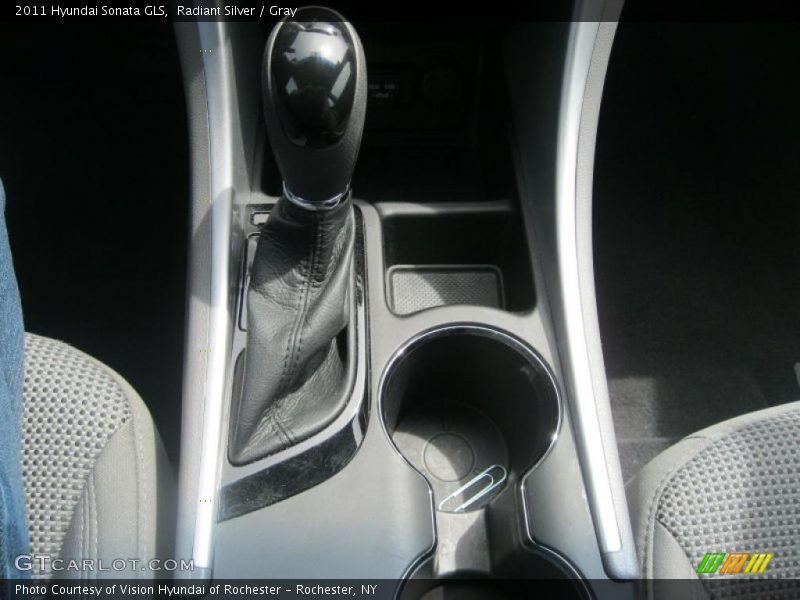 Radiant Silver / Gray 2011 Hyundai Sonata GLS