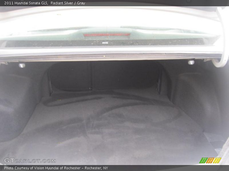 Radiant Silver / Gray 2011 Hyundai Sonata GLS