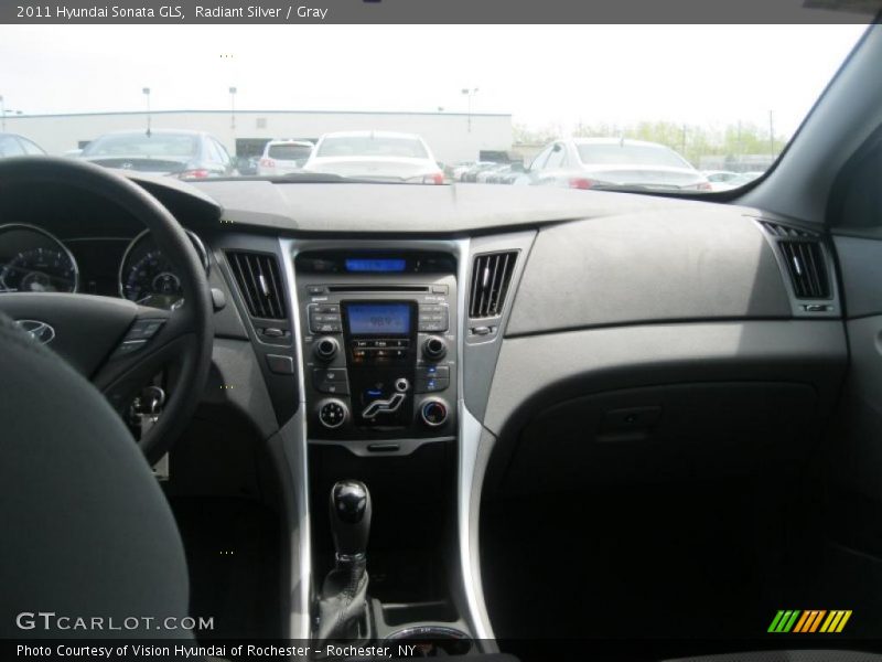 Radiant Silver / Gray 2011 Hyundai Sonata GLS