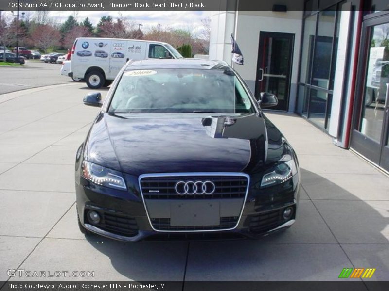 Phantom Black Pearl Effect / Black 2009 Audi A4 2.0T quattro Avant