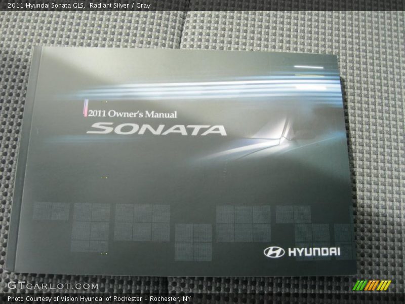 Radiant Silver / Gray 2011 Hyundai Sonata GLS