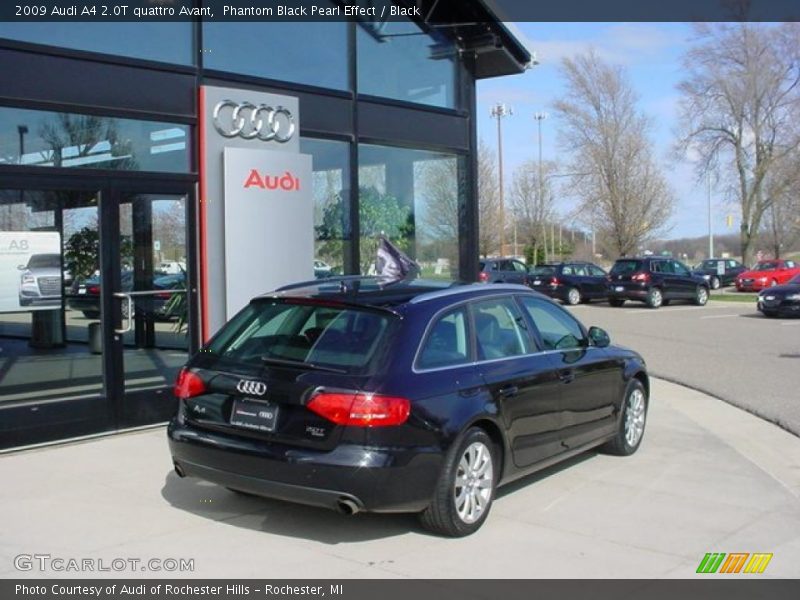 Phantom Black Pearl Effect / Black 2009 Audi A4 2.0T quattro Avant