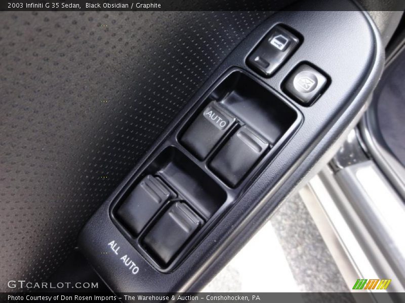 Black Obsidian / Graphite 2003 Infiniti G 35 Sedan