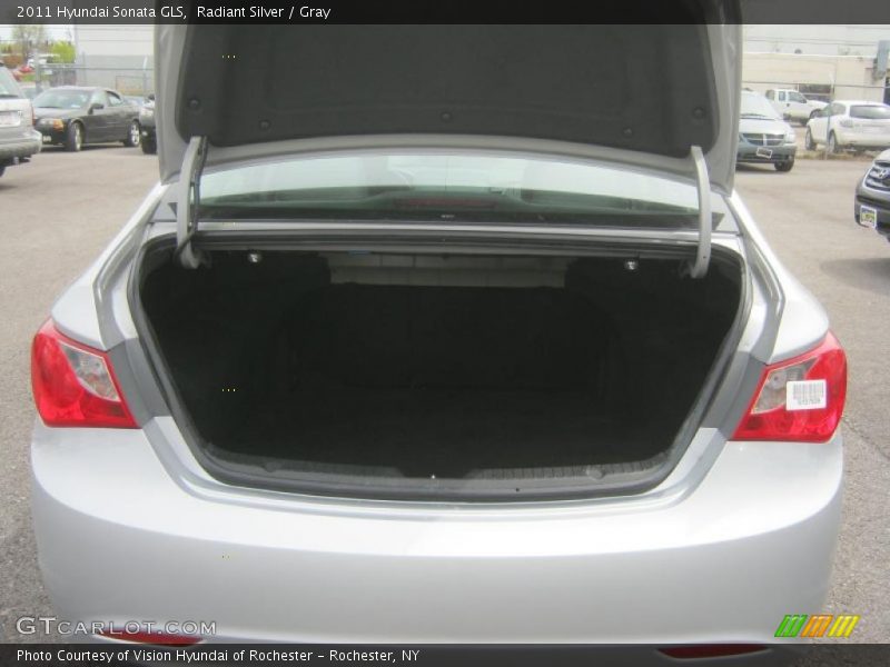 Radiant Silver / Gray 2011 Hyundai Sonata GLS