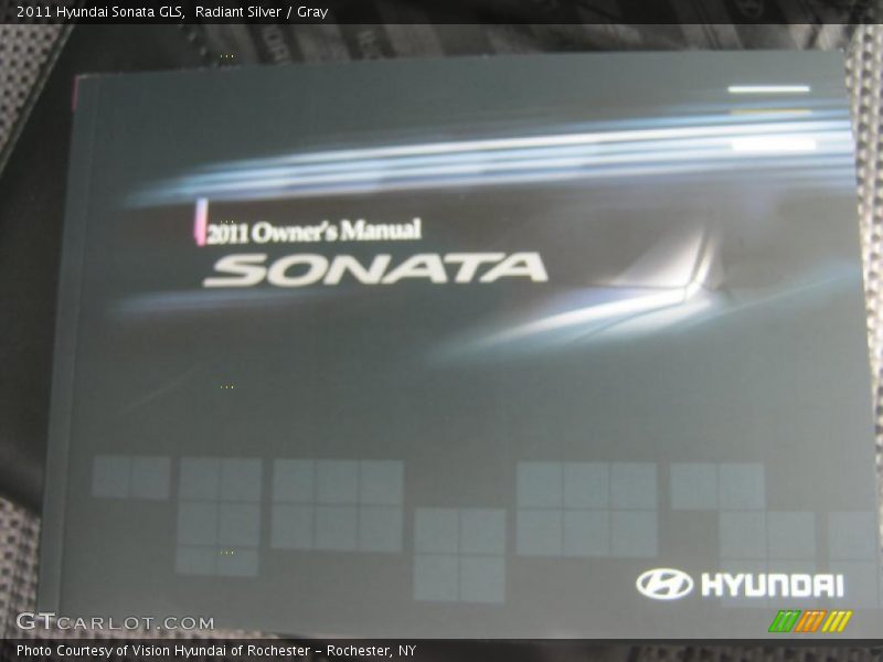 Radiant Silver / Gray 2011 Hyundai Sonata GLS