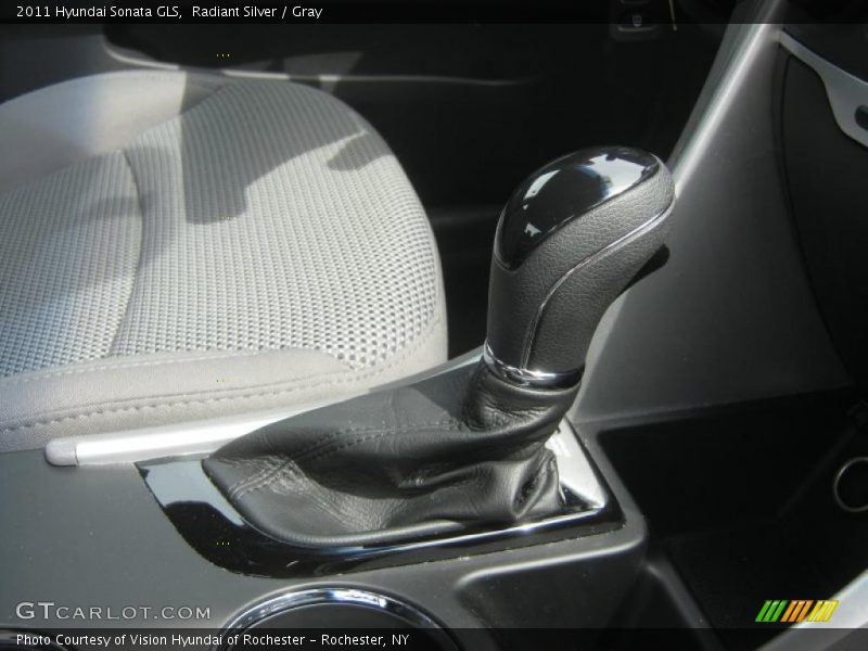 Radiant Silver / Gray 2011 Hyundai Sonata GLS