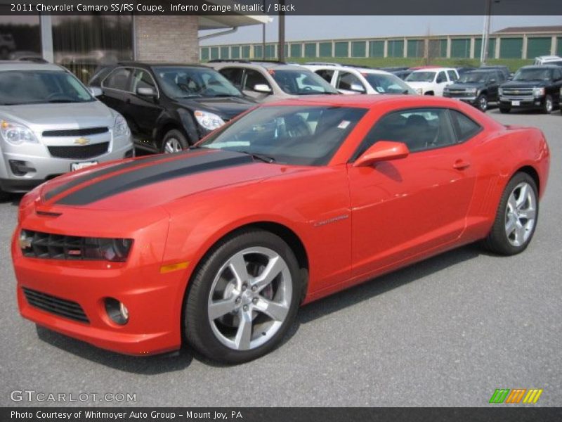 Front 3/4 View of 2011 Camaro SS/RS Coupe
