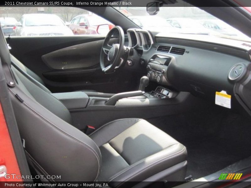  2011 Camaro SS/RS Coupe Black Interior