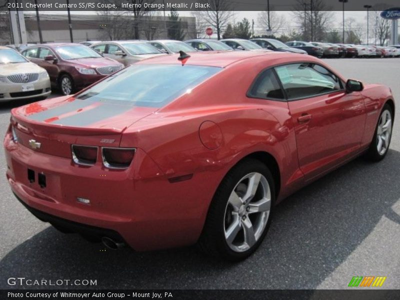  2011 Camaro SS/RS Coupe Inferno Orange Metallic