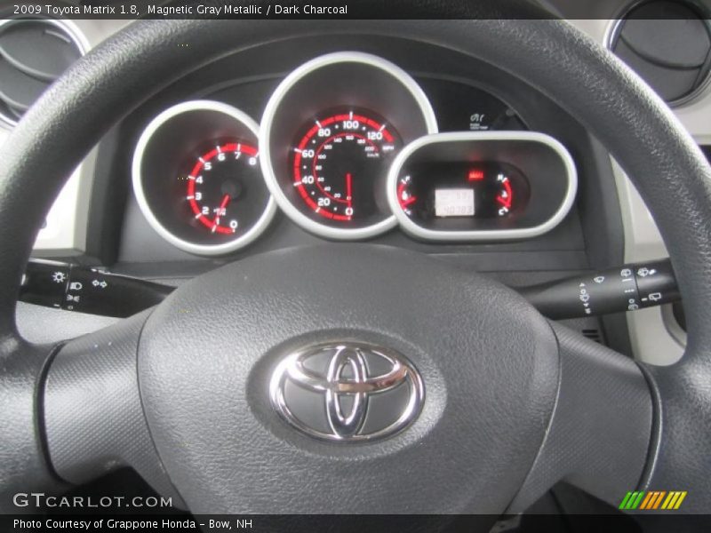 Magnetic Gray Metallic / Dark Charcoal 2009 Toyota Matrix 1.8