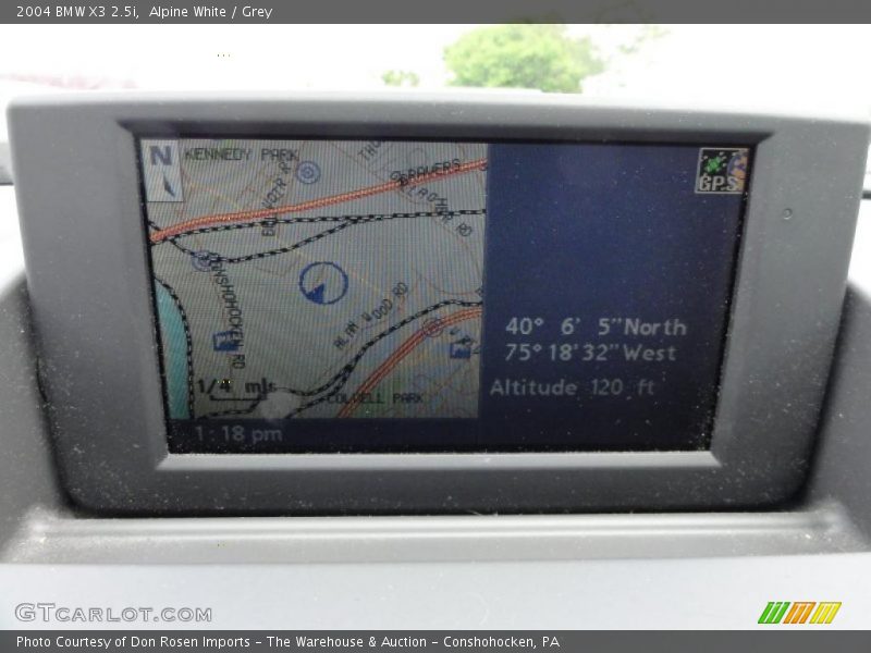 Alpine White / Grey 2004 BMW X3 2.5i