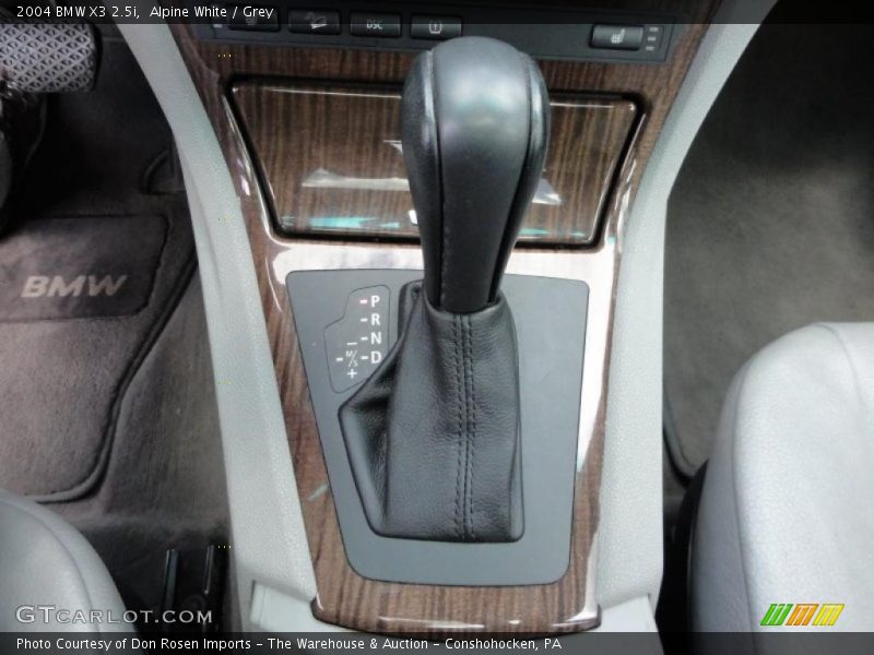 Alpine White / Grey 2004 BMW X3 2.5i