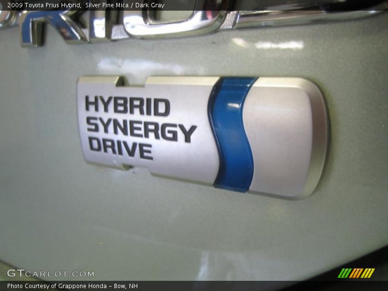 Silver Pine Mica / Dark Gray 2009 Toyota Prius Hybrid