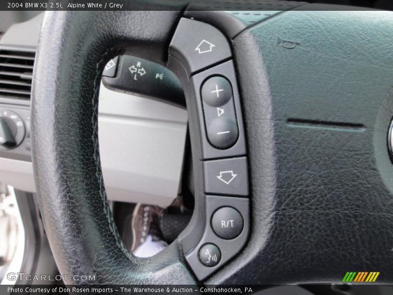 Alpine White / Grey 2004 BMW X3 2.5i