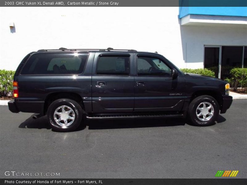 Carbon Metallic / Stone Gray 2003 GMC Yukon XL Denali AWD