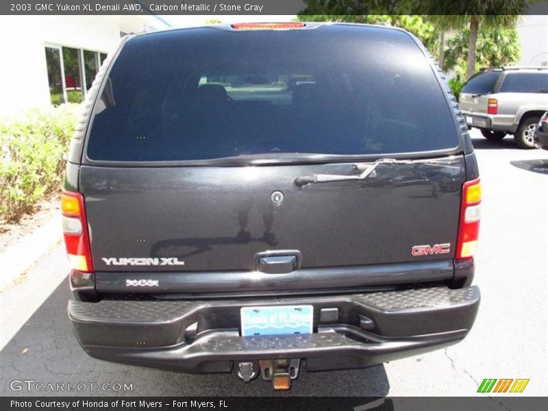 Carbon Metallic / Stone Gray 2003 GMC Yukon XL Denali AWD
