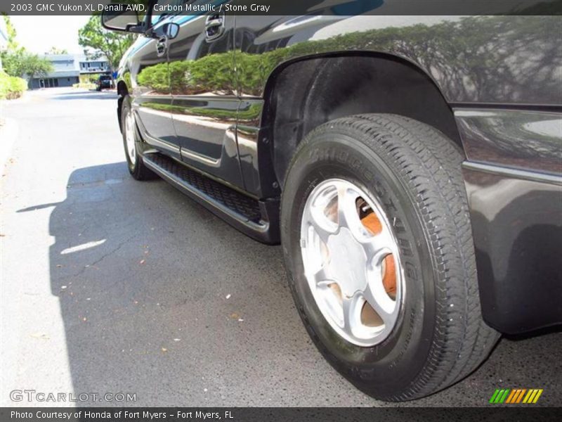 Carbon Metallic / Stone Gray 2003 GMC Yukon XL Denali AWD
