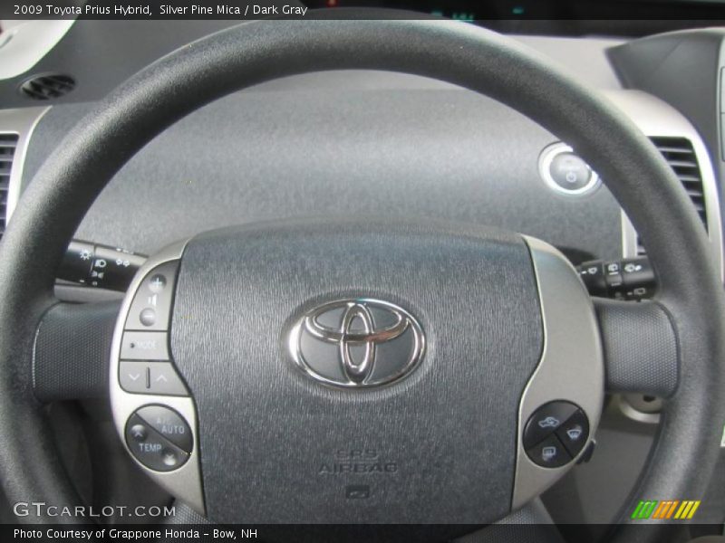 Silver Pine Mica / Dark Gray 2009 Toyota Prius Hybrid