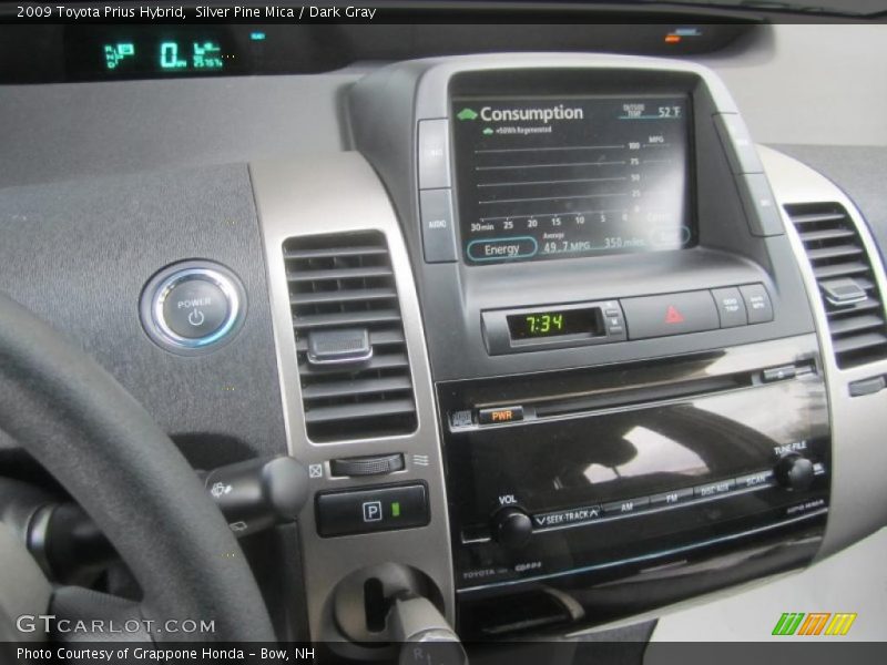 Silver Pine Mica / Dark Gray 2009 Toyota Prius Hybrid