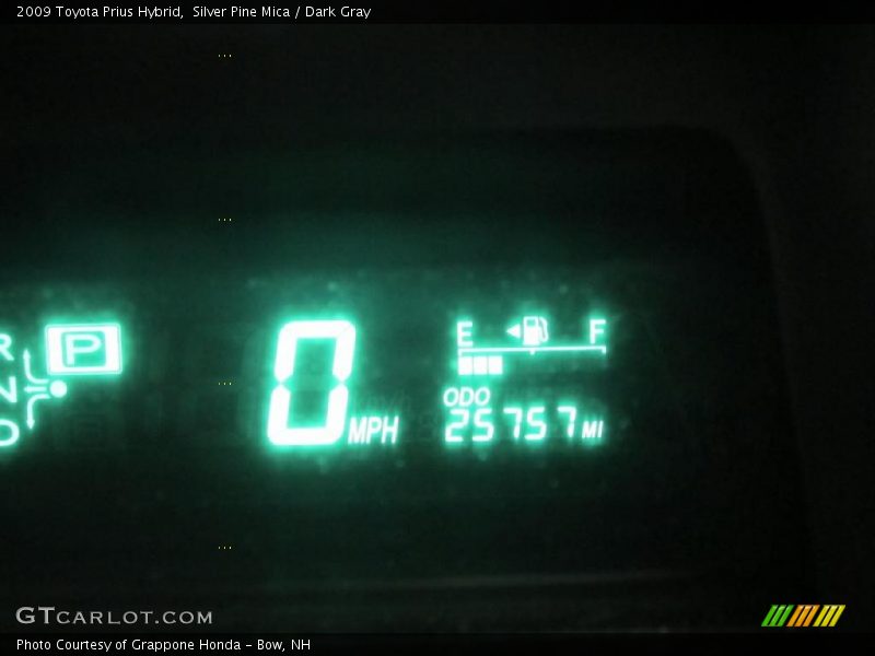 Silver Pine Mica / Dark Gray 2009 Toyota Prius Hybrid