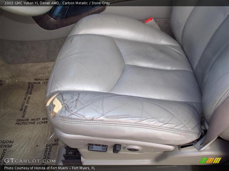 Carbon Metallic / Stone Gray 2003 GMC Yukon XL Denali AWD