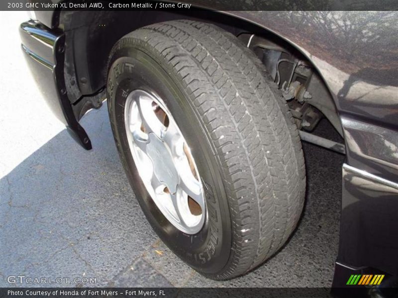 Carbon Metallic / Stone Gray 2003 GMC Yukon XL Denali AWD
