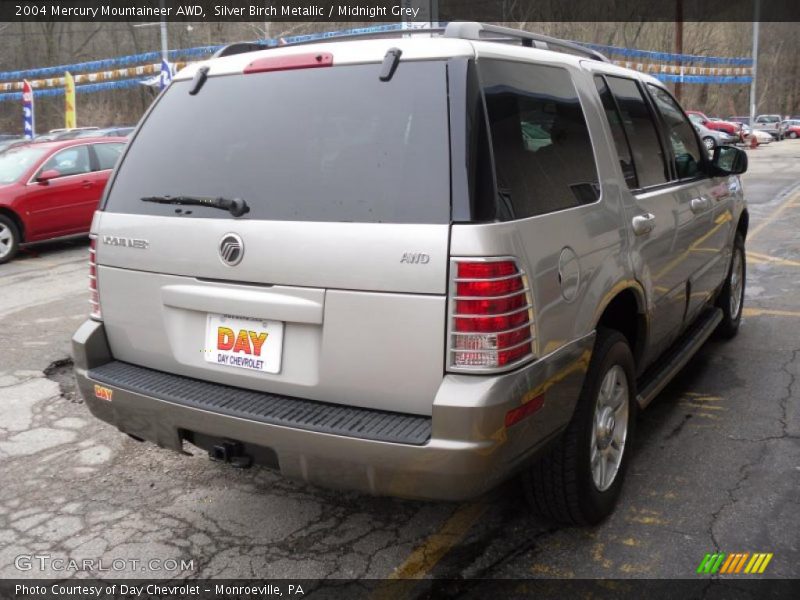 Silver Birch Metallic / Midnight Grey 2004 Mercury Mountaineer AWD