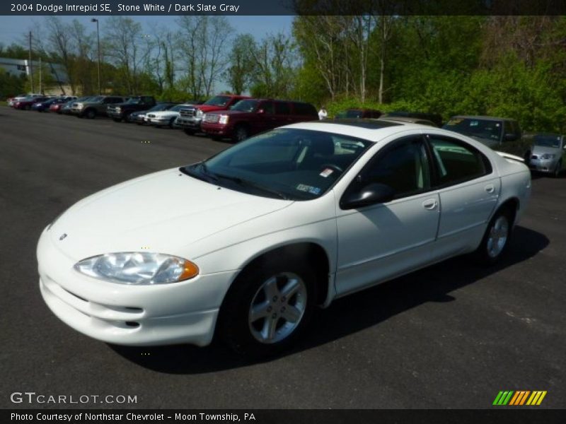 Stone White / Dark Slate Gray 2004 Dodge Intrepid SE