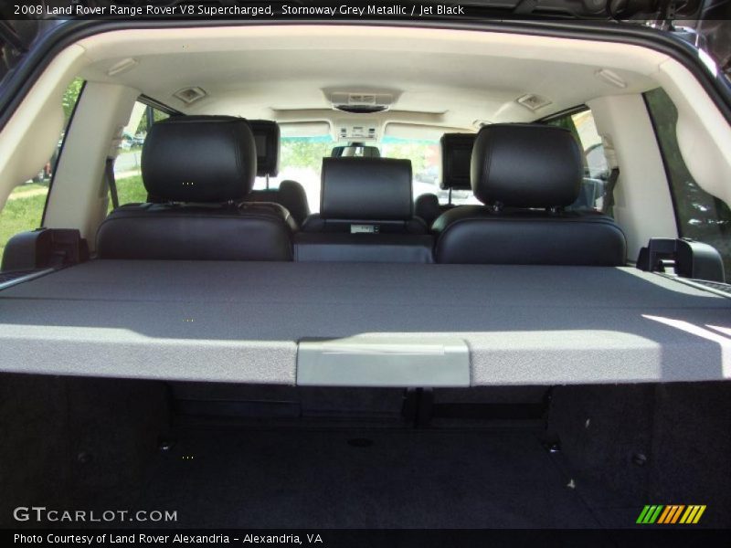 Stornoway Grey Metallic / Jet Black 2008 Land Rover Range Rover V8 Supercharged