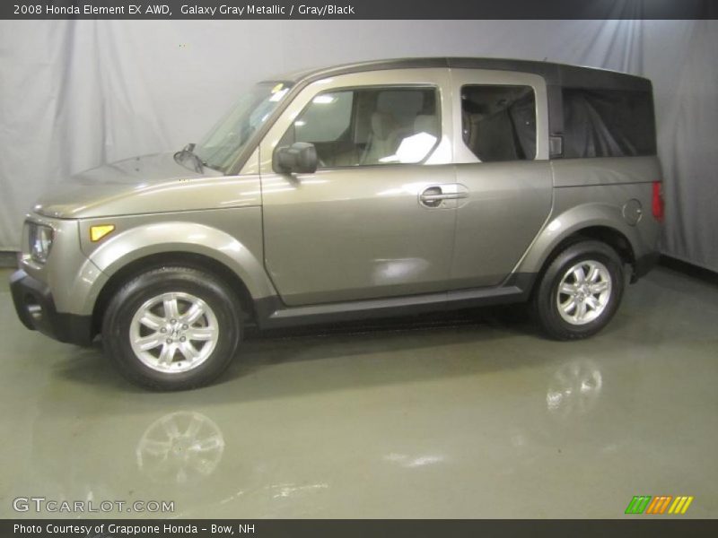 Galaxy Gray Metallic / Gray/Black 2008 Honda Element EX AWD