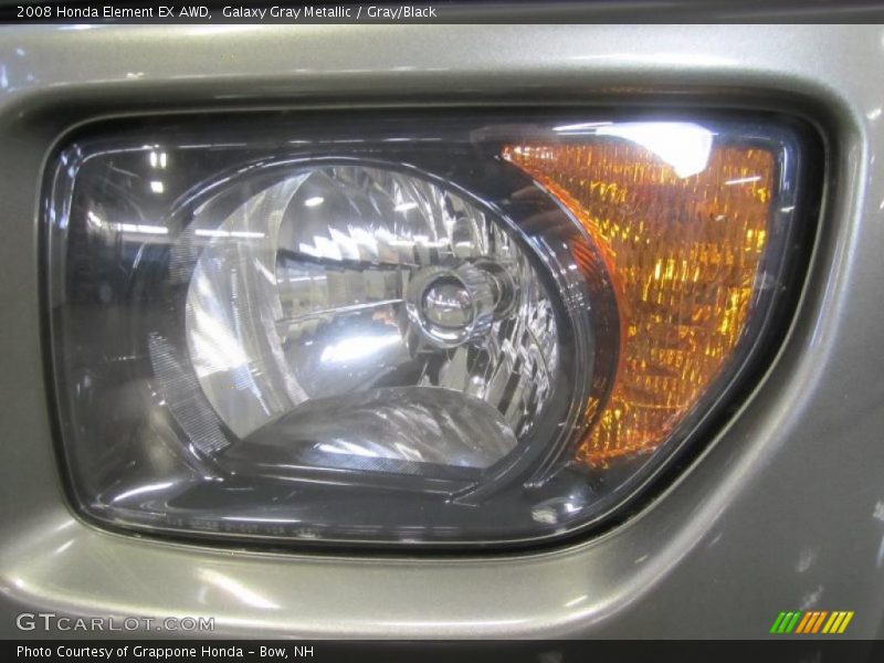Galaxy Gray Metallic / Gray/Black 2008 Honda Element EX AWD