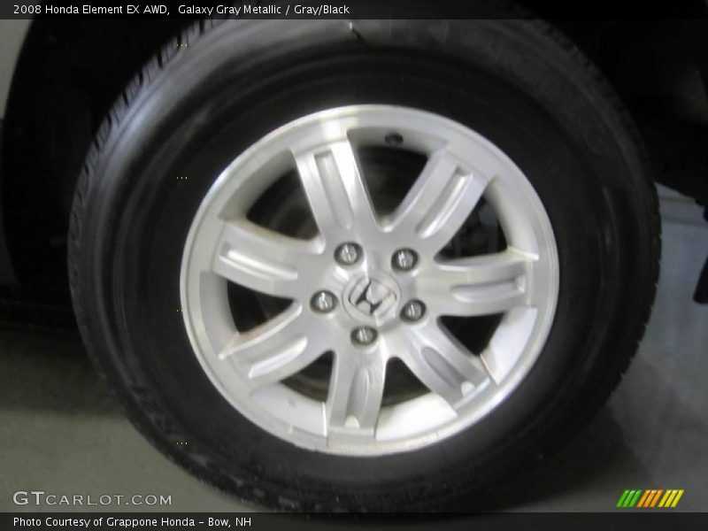 Galaxy Gray Metallic / Gray/Black 2008 Honda Element EX AWD
