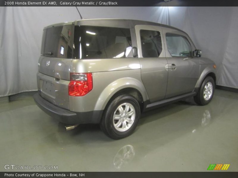 Galaxy Gray Metallic / Gray/Black 2008 Honda Element EX AWD