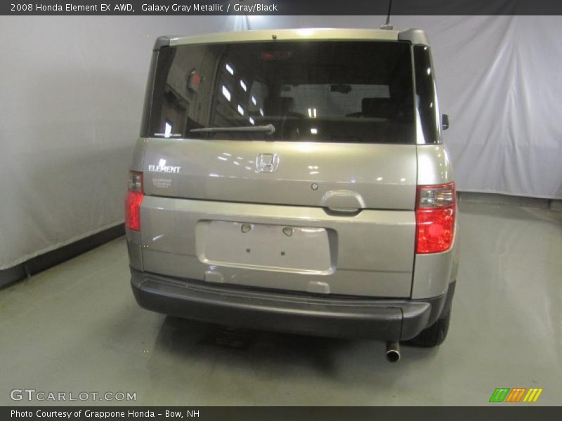 Galaxy Gray Metallic / Gray/Black 2008 Honda Element EX AWD